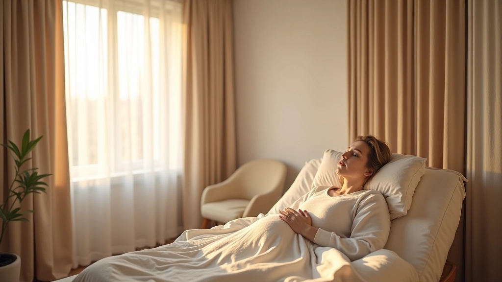 Sound-dampening textiles and acoustic elements in a quiet home relaxation room creating a peaceful environment